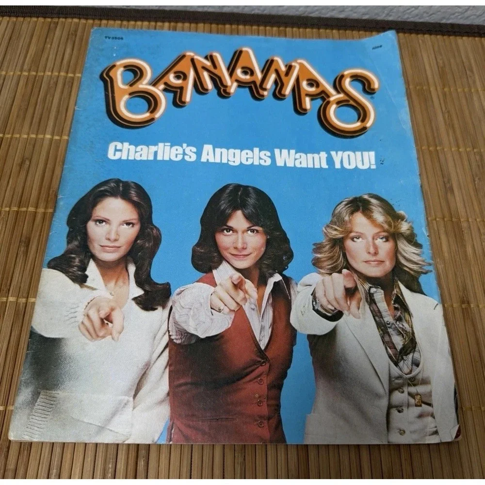 Bananas Charlie's Angels Want You! The Ultimate Teen Parody 1977 Cover Issue # 9